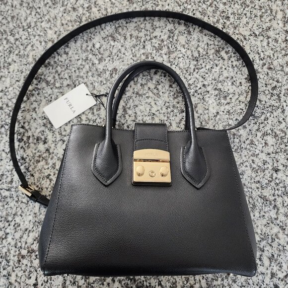 BNWT–Slightly Imperfect [ Furla Metropolis Small Tote Bag🖤] (#241) - Picture 3 of 13